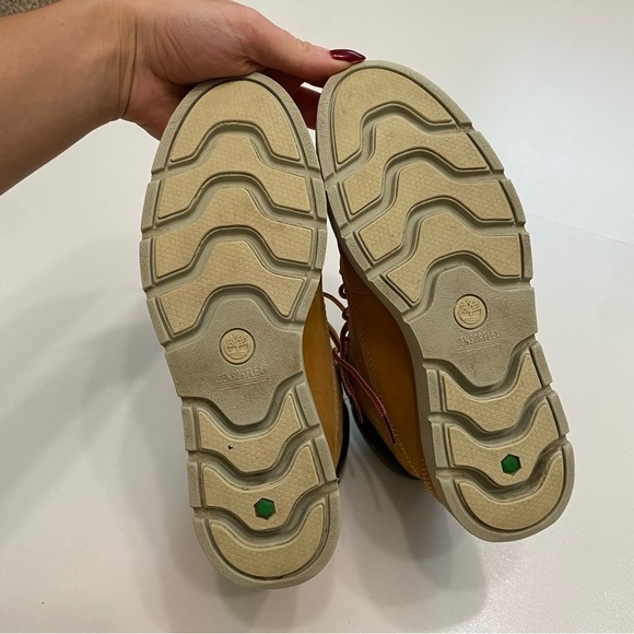 Timberland Keeley field 6 inch boot yellow nubuck size 6 - Picture 10 of 12